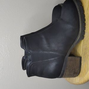 Carlos by Carlos Santana Black Moto Booties